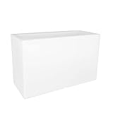 Forvega, Lungo Maxi Maceta Rectangular Iluminada LED, Maceta De HormigÃ³n, Jardinera, DecoraciÃ³n, Terraza, Exterior, 50 cm