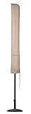 Sekey® Fundas para sombrillas de Ø300 cm, 100% Poliester, Marrón
