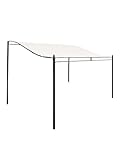 Umifica Carpa Gazebo de Lona, Cubierta de Tela de Reemplazo de Jardín de Techo Impermeable Cubierta de Tela de Carpa Superior Patio al Aire Libre Jardín Pérgola Accesorios,3x3m (Sin Soporte)