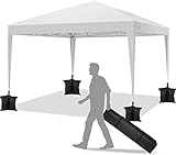 YUEBO Carpa 3x3 m Carpas de Camping Impermeables Gazebo Plegable Protección UV Cenador Jardin Pergolas Desmontables Carpas para Exteriores,Playa,Terraza