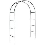 TecTake Arco para enredaderas arco de rosas