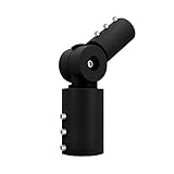 LEDKIA LIGHTING Brazo de Columna Direccionable 90º Ø60 mm para Luminarias de Alumbrado Público Negro Negro