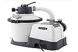 Intex Filtro de Arena sx925 2 m3/h para Piscina de hasta 17 m3, Color Blanco