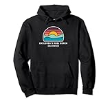 Piscina infantil California Cool Minimalist Ocean Wave Sudadera con Capucha