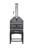 La Hacienda Horno de leña multifunción, Negro, 56173