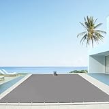 Invercober Security Forte 680 gr Cobertor de Invierno para Piscina de 3.00 x 6.00 m I Medidas totales Lona: 3.30 x 6.30 m I Color Exterior: Gris/Interior: Gris I GARANTÃA: 3 años