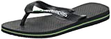 Havaianas Brasil Logo, Chanclas Unisex Adulto, Negro (Black/Black 850), 41/42 EU