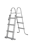 Bestway Escalera de Seguridad para Piscina Flowclear™ 1,07 m