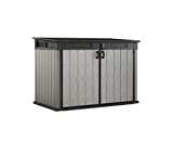 Keter - Cobertizo de jardín exterior Duotech Grande Store, Color gris