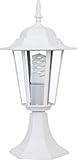 Lámpara de sobremuro para exterior Astrid 7hSevenOn Outdoor 09182, 60W, IP44, E27. Color blanco. [Clase de eficiencia energética A]