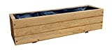 Macetero de madera para plantas, para jardín, balcón y terraza, D6