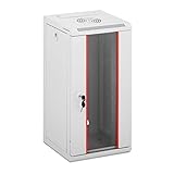 Fromm & Starck Armario para Servidor Mueble Rack Star_DC.10.9.S_01 (10 Pulgadas, 12U, con Cerradura, Capacidad: 75 kg, Color Gris)