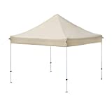 Amazon Basics - Tienda montable resistente con bolso de transporte con ruedas, 3 x 3 m, beige