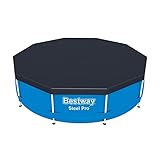 Bestway 58036 - Cobertor Protector de PVC para piscinas Steel Pro de 305 cm de diÃ¡metro