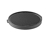 LotusGrill Plancha de parrilla eppanyaki XL – especialmente diseñada para la barbacoa de carbón vegetal con baja emisión de humo.