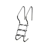 Gre EIE30 - Escalera de Acero para Piscina Enterrada, 183,5 cm