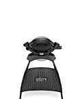 Weber Q1000 Barbacoa de Gas, 43 x 32 cm, con soporte, Negro 50010353