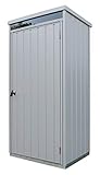 DURAMAX ARMARIO PALLADIUM 1 PUERTA GRIS PLATA 0,45MM GROSOR 77X69X180 CM