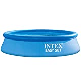Intex 28106NP - Piscina hinchable INTEX, Piscina redonda, Ø244x61 cm, capacidad para 1.942 litros, Piscina Easy Set, conexiones 32 mm, Montaje 10 minutos, Para 2 personas