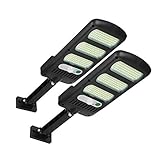Luces solares para exteriores, Freeas 213 LED Luces de calle con energía solar Lámpara de pared con sensor de movimiento Impermeable