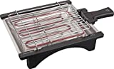 Jata BQ95 Electro Barbacoa Perfecto Para Dos Personas Sin Humos Ni Olores Desmontable Parrilla con 2 Alturas Bandeja de acero Inoxidable Cocina Sano con Agua, Negro