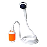 Laserbeak Ducha PortГЎtil Ducha de Camping Ducha Exterior,BaterГ­a Incorporada 4800mAh,ElГ©ctrico PortГЎtil Recargable Ducha,El Bombeo de Agua en la Corriente de la Ducha