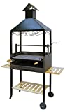 Imex El Zorro 71510 - Barbacoa Chimenea c/Parrilla Inox. 73x40x206 cms.