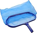 TedGem Recogehojas para Piscinas, Pool Net Leaf Skimmer, Red para Piscinas de Plástico Resistente Profunda para Recoger Hojas