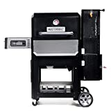Masterbuilt® Gravedad Series™ 800 Barbacoa de carbón Digital + Plancha + Fumador en Negro