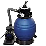 vidaXL Sistema de Filtración Arena Filtrante 11000 L Bomba Piscina Filtro Agua