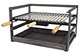 Imex El Zorro Cajón Barbacoa con Parrilla, Negro, 57x41x35 cm, 71478.0