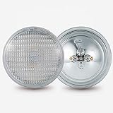 Todoeléctrico Bombilla Piscina LED Sumergible PAR56 35W 12V 6000K para empotrar Lámpara de luz subacuática para piscina, Luz blanca impermeable para estanque de piscina interior al aire libre