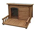 Kerbl Casita de Perro con terraza, 113 x 81 x 83 cm