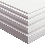 Imballaggi.point - Paneles de poliestireno aislantes - Ideal para aislamiento térmico de paredes, techo y contratecho - Densidad de 15 kg/m² - 100 x 100 x 2 cm (10)