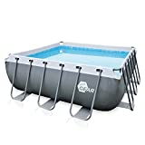 yourGEAR Piscina Familiar 3x3x1m Piscina con Marco de Acero Piscina Jardín XL Pool