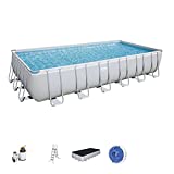 Bestway 56475-19 Piscinas rectangulares, Gris