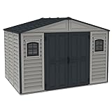 Ezooza Woodbridge Plus V2 - Caseta de PVC de 10,5 x 8 pulgadas, color gris