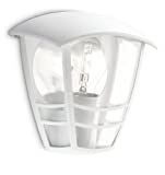Philips MyGarden Creek Aplique de exterior, empotrado, casquillo gordo E27, bombilla no incluida, 19.5 cm, blanco