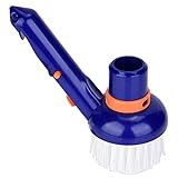 Cepillo para escalones de Piscina - 1PCS con cerdas Finas, Ideal para Piscinas elevadas y subterráneas de difícil Acceso