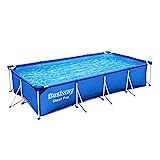 Bestway 56405 - Piscina Desmontable Tubular Infantil Family Splash Frame Pool 400x211x81 cm