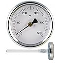 1 termómetro 500 ^ grados de sonda larga – -CM 10 – -per Horno de Leña barbacoa 10