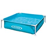 Intex 57173NP - Piscina desmontable mini small frame 122 x 122 x 30 cm, 337 litros, Multicolor