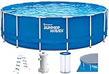 PISCINA REDONDA TUBULAR CON DEPURADORA