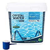 Nortembio Floculante Natural Granulado 30 Dosis. Eliminador de Turbidez para Piscinas, Jacuzzis y Spas. Acción Clarificante para Aguas Transparentes. Producto Orgánico Seguro para Toda la Familia.