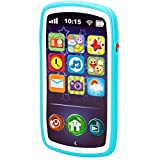 Teléfono móvil bebés, Juguete teléfono, móvil con sonidos, melodías y luces, + 6 meses, juguetes primera infancia, juguetes bebés, móvil bebés, WINFUN