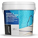 JOVIRA PINTURAS Pintura Bordes y Coronación de Piscinas. Antideslizante especial para renovar los bordes de las piscinas. (5 Kilos, blanco)