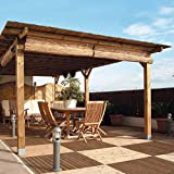 Kit Pergola 4.00x3.60 Postes 12 X 12
