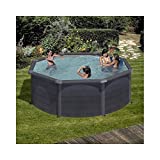 Gre Piscina de Acero Redonda Kea 350x120