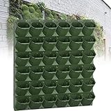 BIWAHumor Jardinera De Pared Vertical, Jardín Vertical Modular Y Ampliable, Balcón De Jardinera Vertical, Pared De Soporte para Plantas, Balcón Ecológico, Patio, Terraza, Riego Invisible