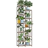 cfmour Estanteria Para Plantas Exterior Interior,11 Macetas 170cm Alto Soporte Para Plantas Madera, Estanterias De Puesto De Flores Múltiples Para Macetas Sostenedor Plantador Maceteros Jardin Balcón